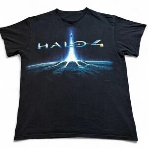 HALO 4 Video Game Promo Microsoft Xbox 360 Promo T-Shirt 2012 Medium